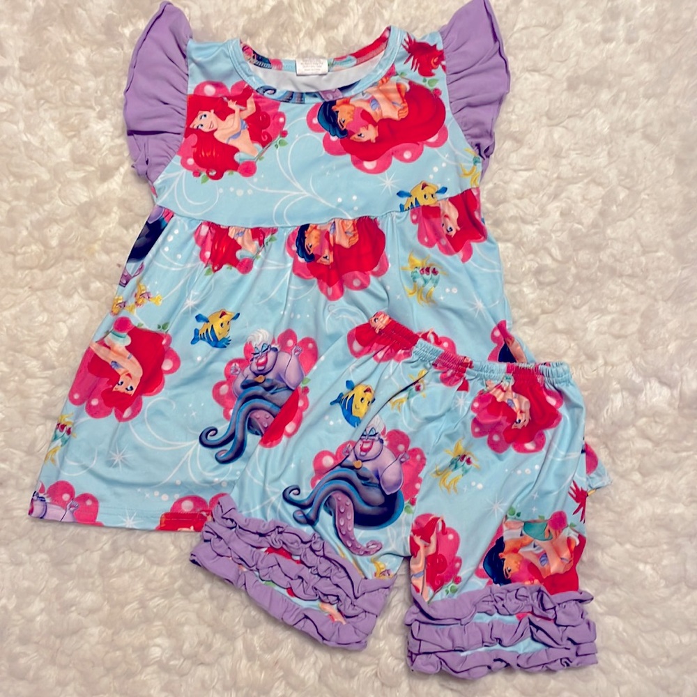 Mermaid and sea witch Boutique matching outfit